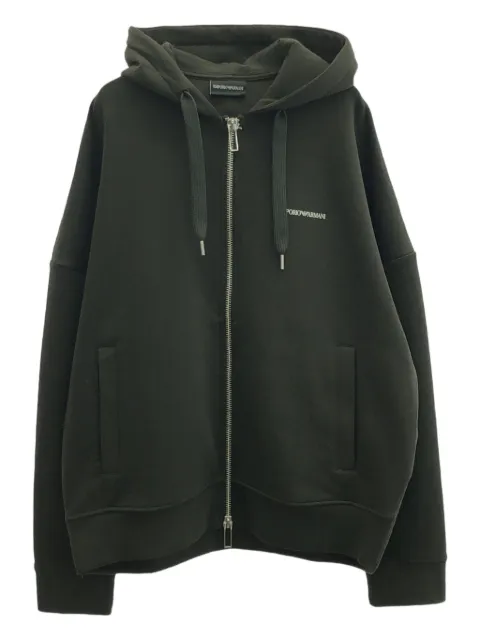 Emporio Armani Pre-Owned 2010s Kapuzenjacke mit Reißverschluss