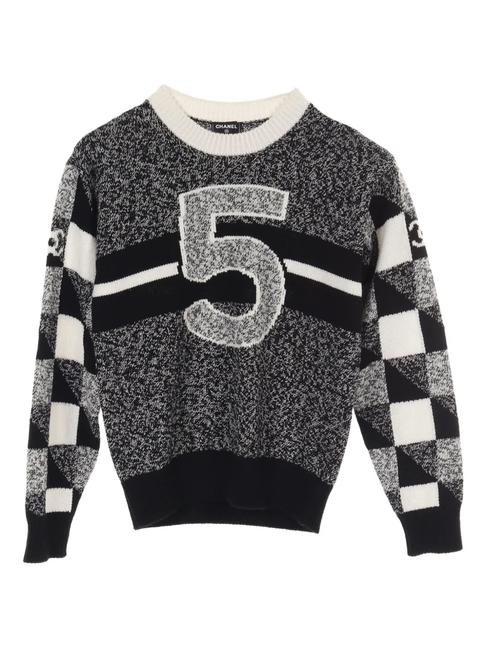 1986-1988 5 knitted cashmere sweater