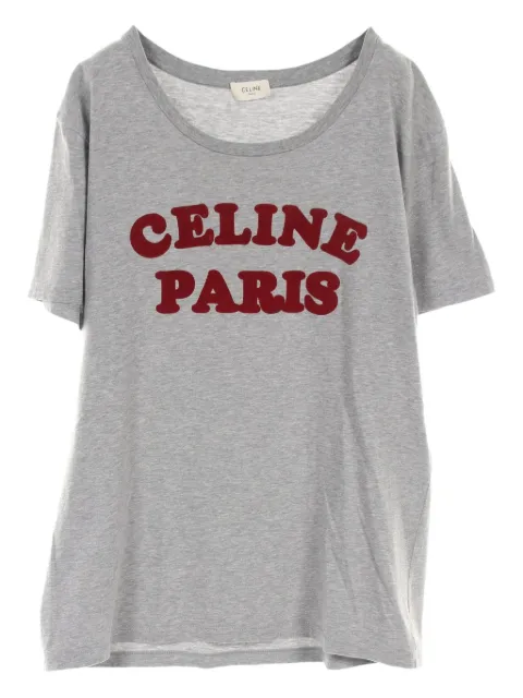 Céline Pre-Owned 2010s logo-print crew-neck T-shirt