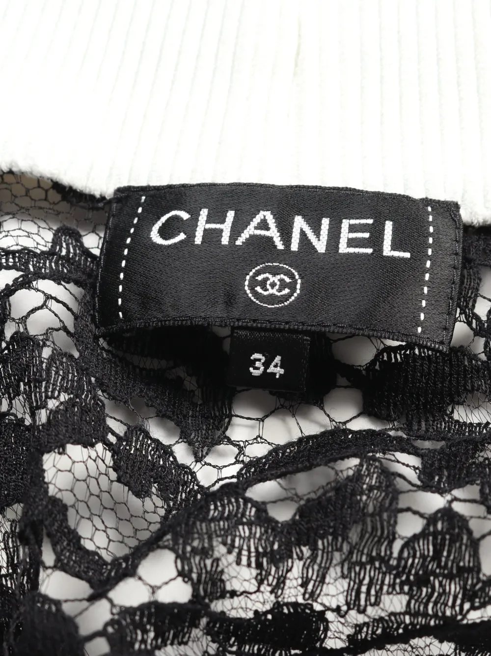 Pre-owned Chanel 1986-1988 Tilden V-neck Jumper In Black