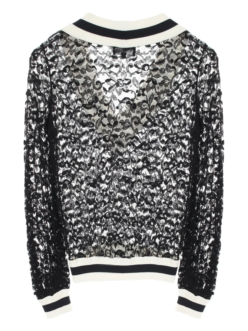 Pre-owned Chanel 1986-1988 Tilden V-neck Jumper In Black