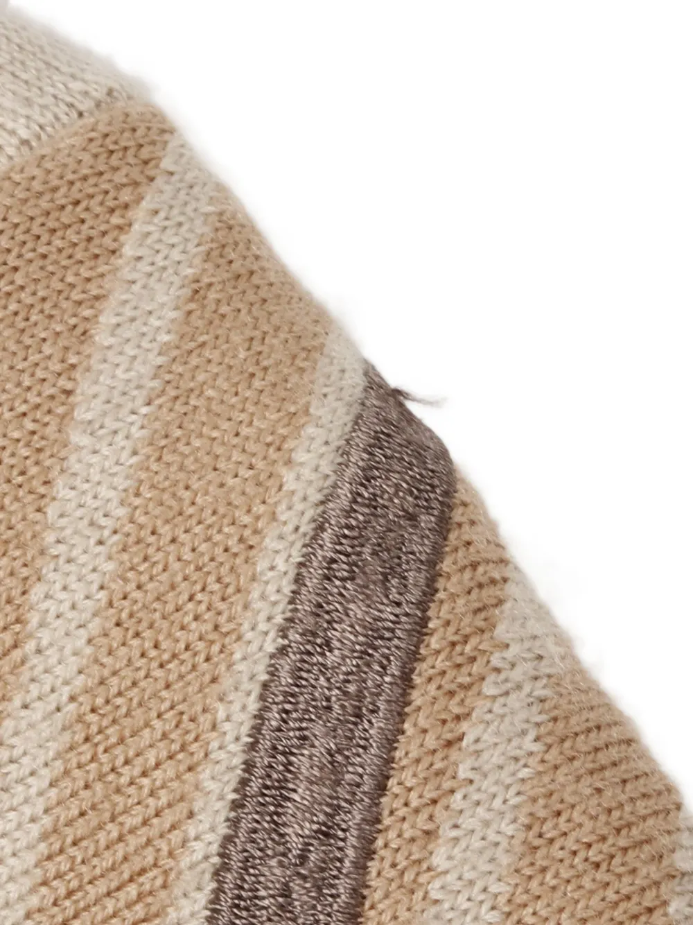 Pre-owned Hermes 2010 Mors A Jouets-embroidered Jumper In Neutral