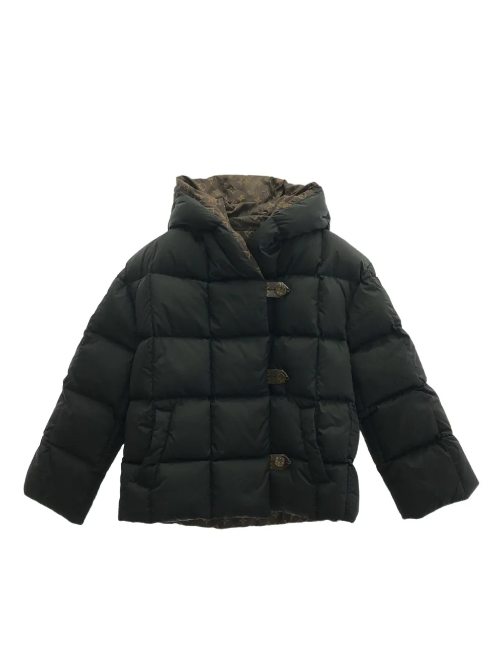 Pre-owned Louis Vuitton 2010s Quilted Jacket In Black