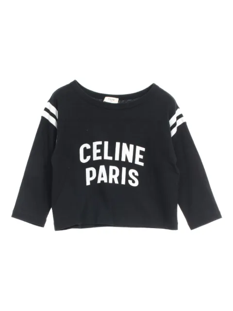 Céline Pre-Owned 2010s logo-print sweatshirt
