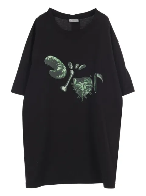 Christian Dior Pre-Owned x Travis Scott 2010s Cactus Jack ロゴ Tシャツ