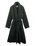 Loewe Pre-Owned 2010s padded belted coat - Black