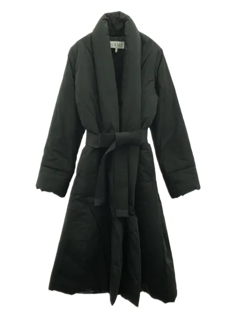 Loewe Pre-Owned 2010s padded belted coat