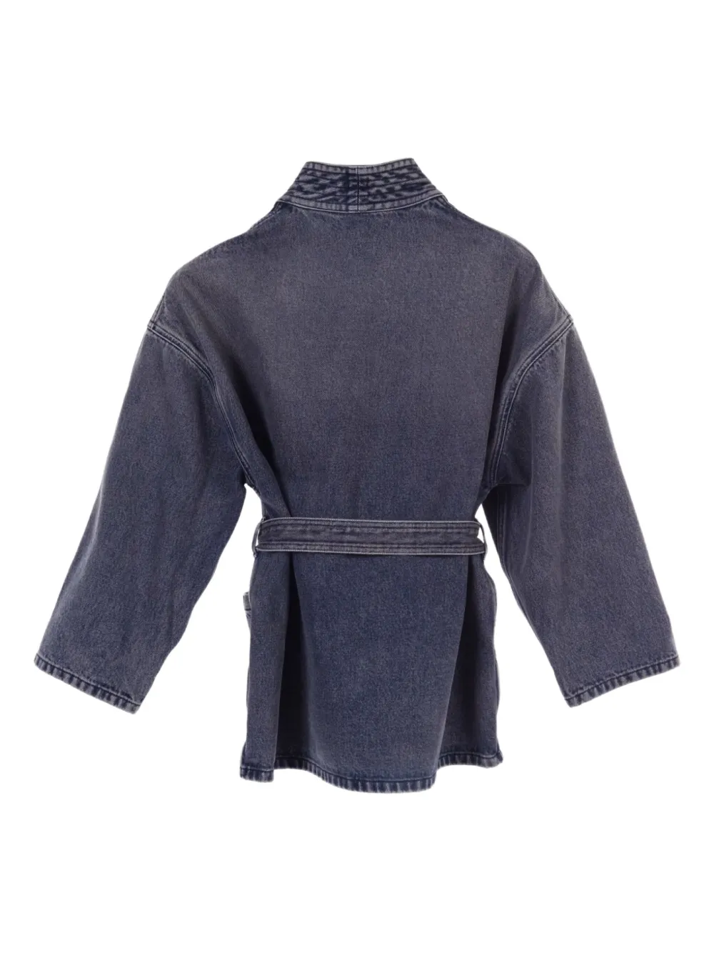 2010s Bee-embroidery denim jacket