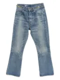 Celine Pre-Owned 2010s Triomphe chain-detail jeans - Blue
