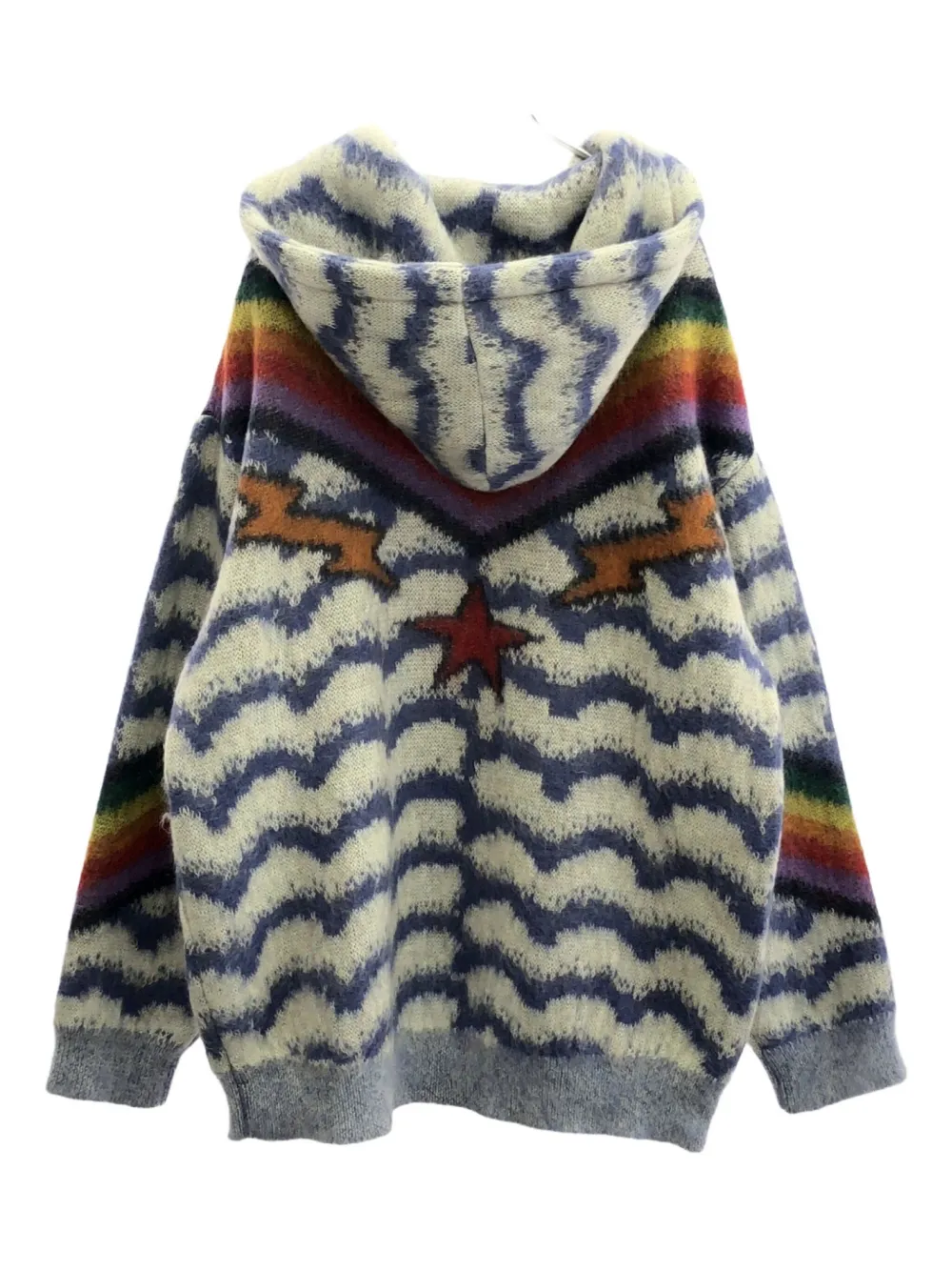 Céline Pre-Owned 2010s rainbow-pattern hoodie | Image 2