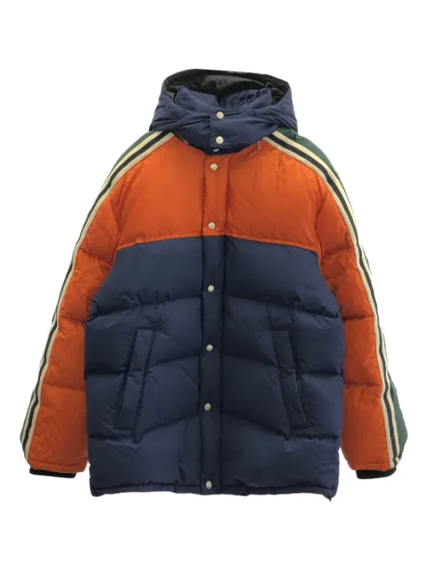 Gucci Pre-Owned 2010s striped padded jacket 
