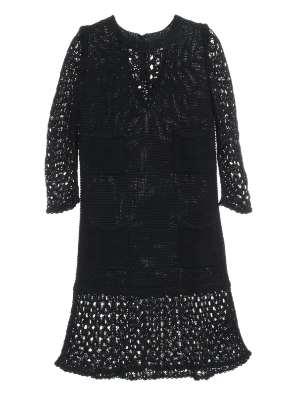 chanel cotton dress Midi dress - Cotton, white  Fashion