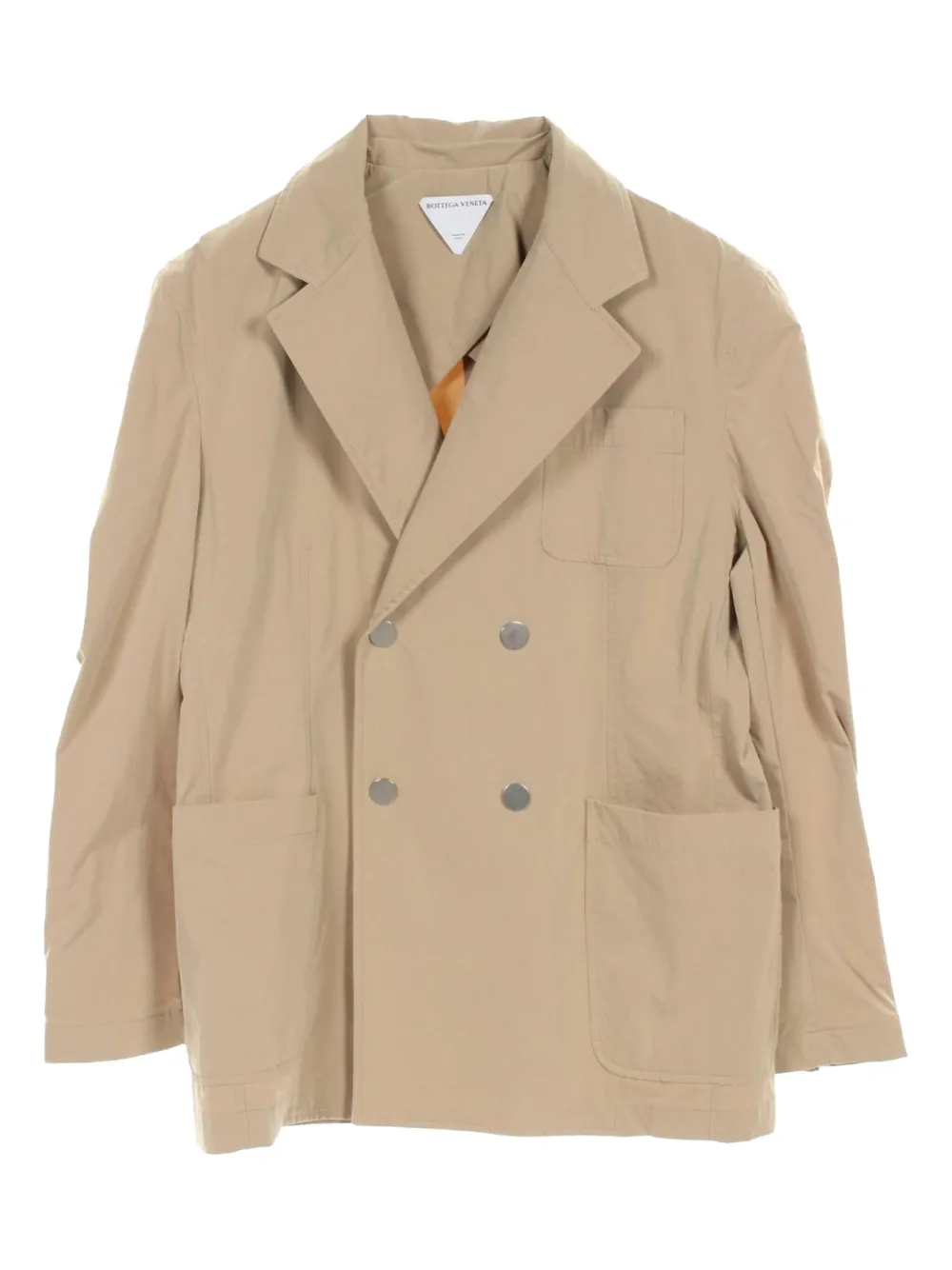 Bottega Veneta Pre-Owned 2010s double-breasted jacket | Neutrals | Image 1
