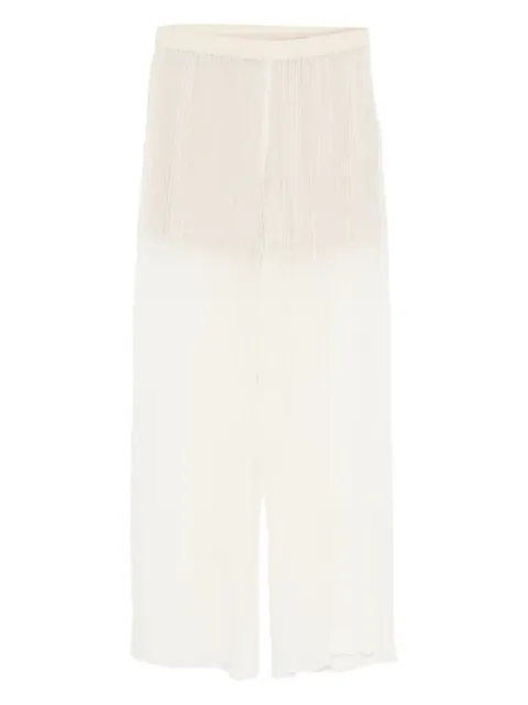 Alysi pantalones traslúcidos