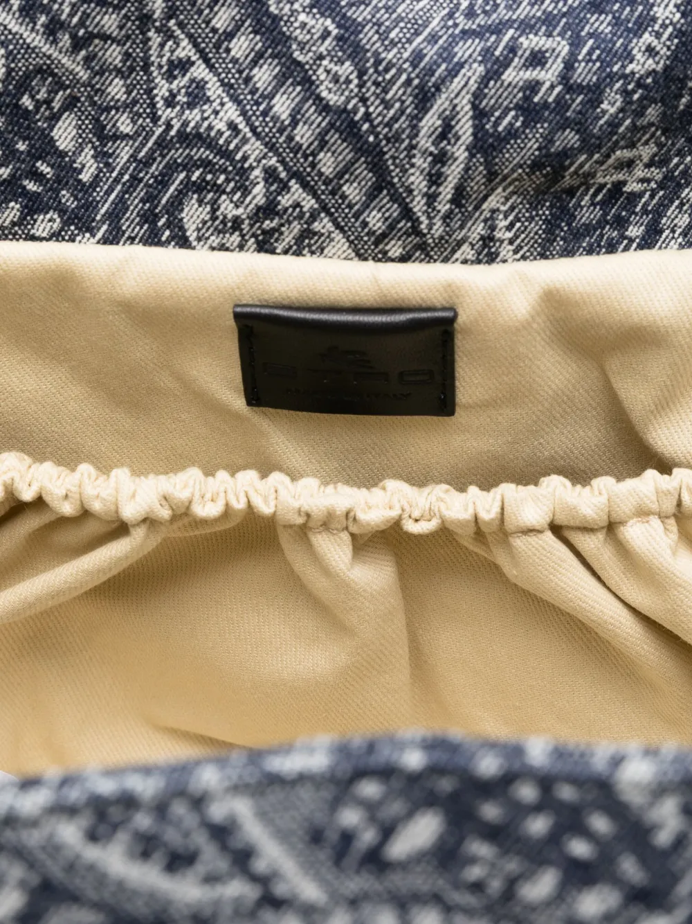 ETRO KIDS Luiertas met paisley-print Blauw