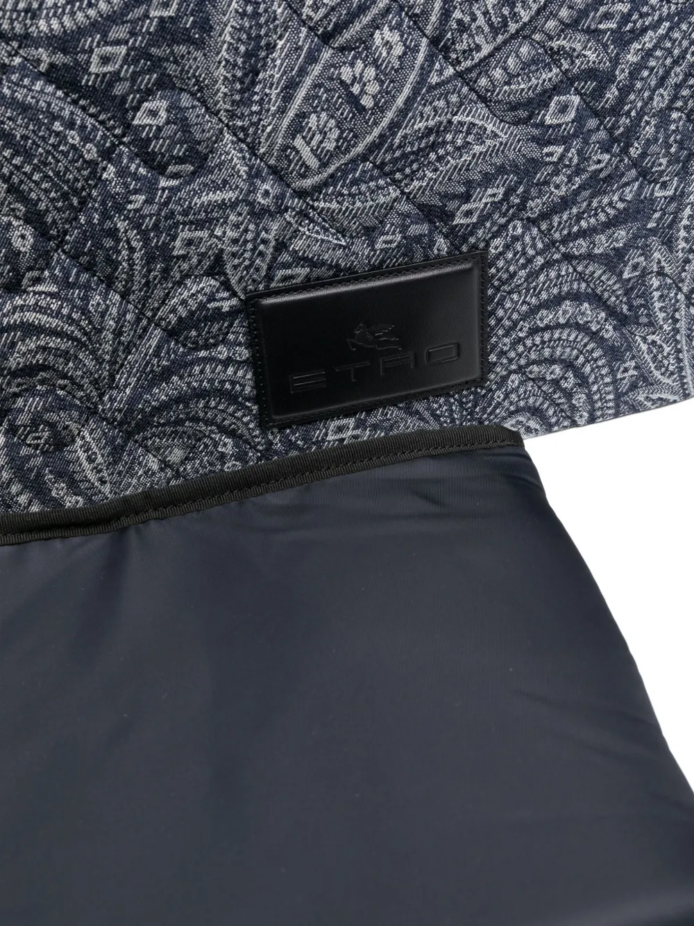 ETRO KIDS Luiertas met paisley-print Blauw