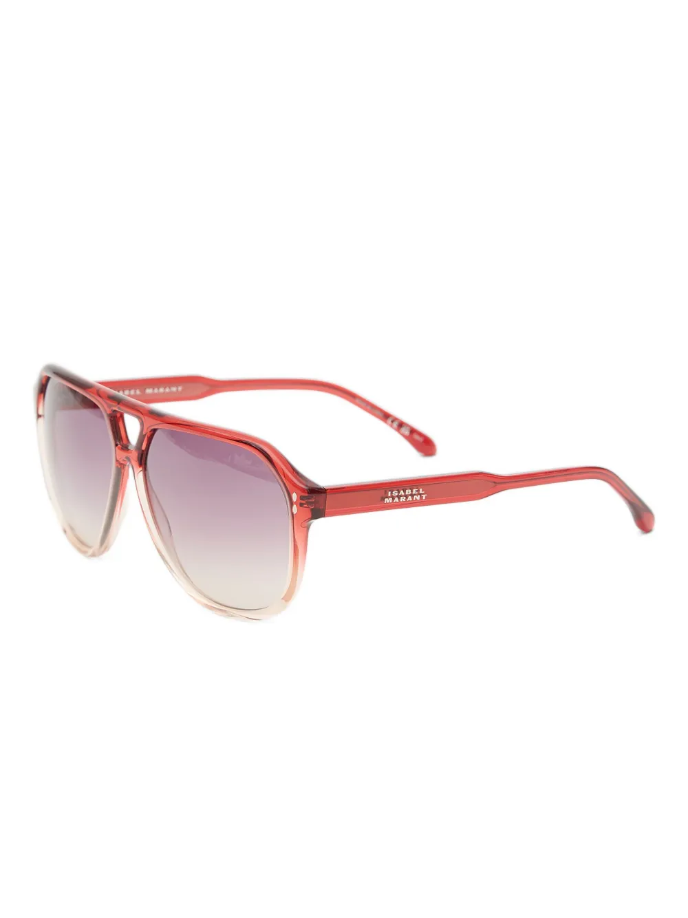 Isabel Marant Eyewear Aneya zonnebril Rood