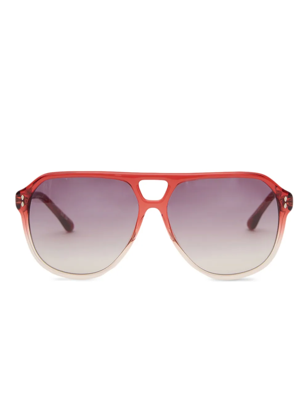 Isabel Marant Eyewear Occhiali da sole Aneya - Rosso