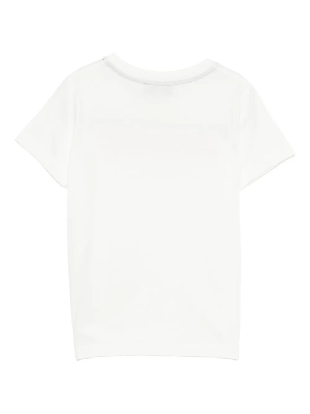 Missoni Kids sequin-embellished logo T-shirt Wit