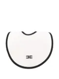 Elisabetta Franchi La Mia Bambina embroidered cotton bib - White