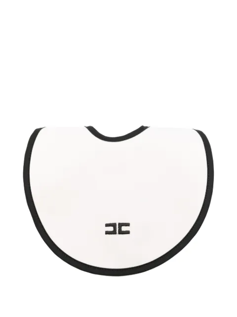 Elisabetta Franchi La Mia Bambina embroidered cotton bib