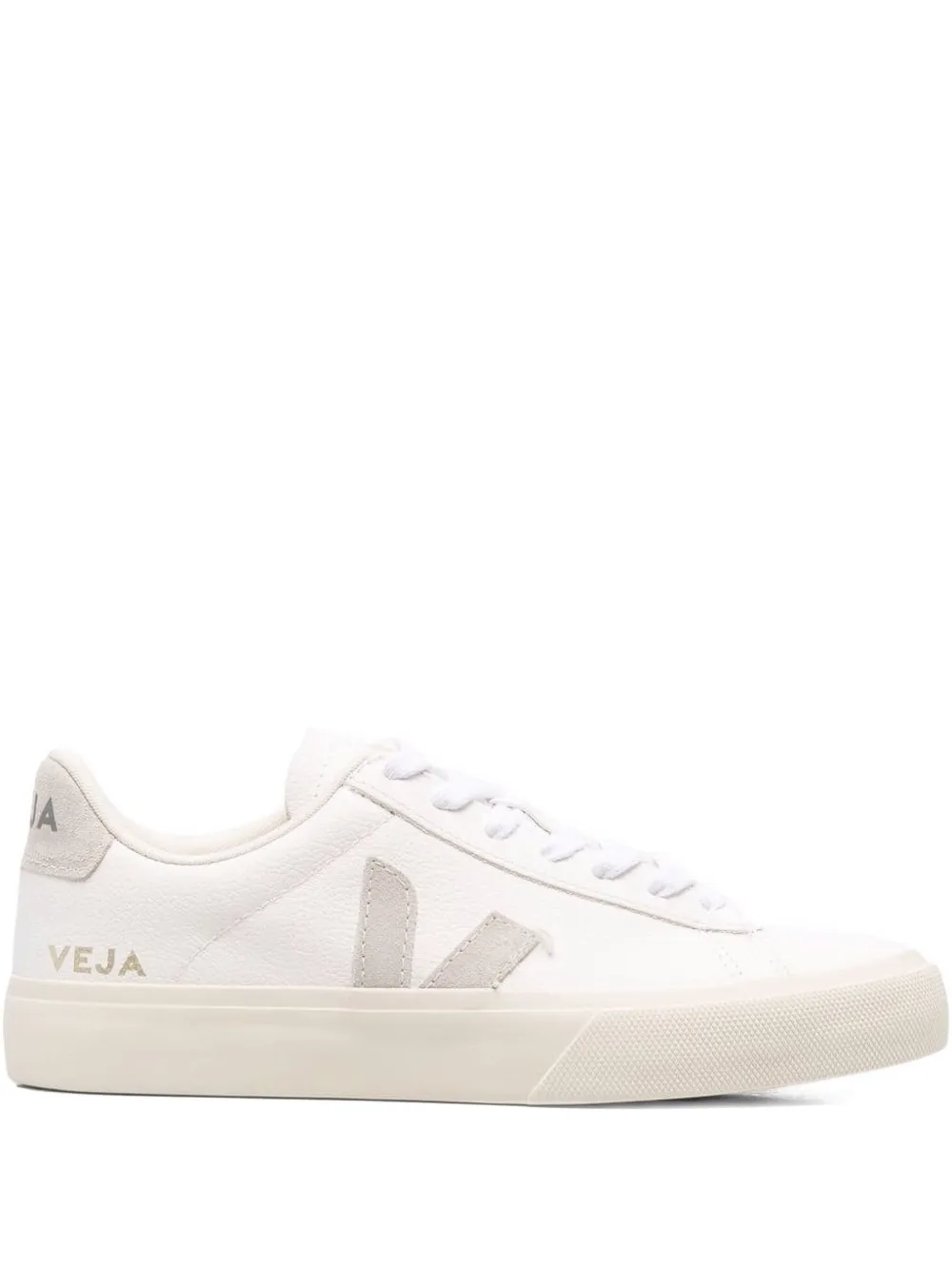 VEJA Campo leather V-logo sneakers Neutrals