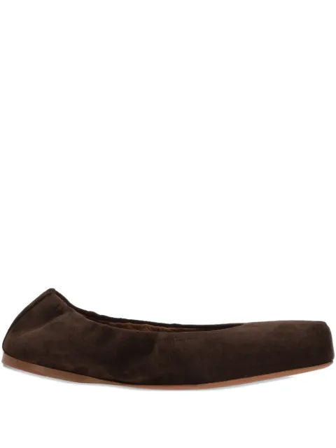 Alaïa Ballerinas mit eckiger Kappe