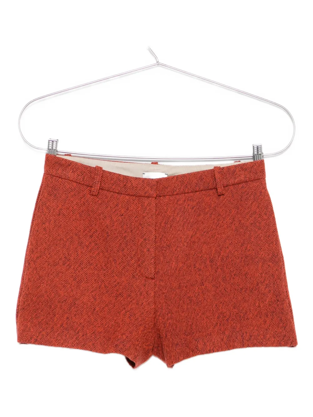 Alysi twill tailored shorts Oranje