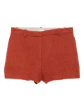 Alysi twill tailored shorts - Orange