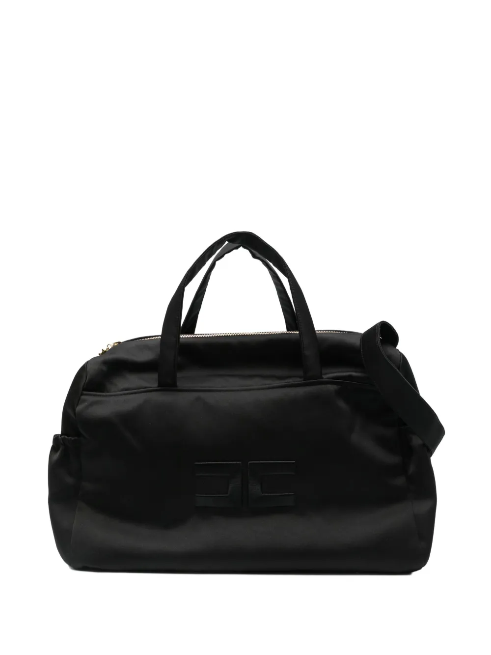 Elisabetta Franchi La Mia Bambina logo changing bag Zwart
