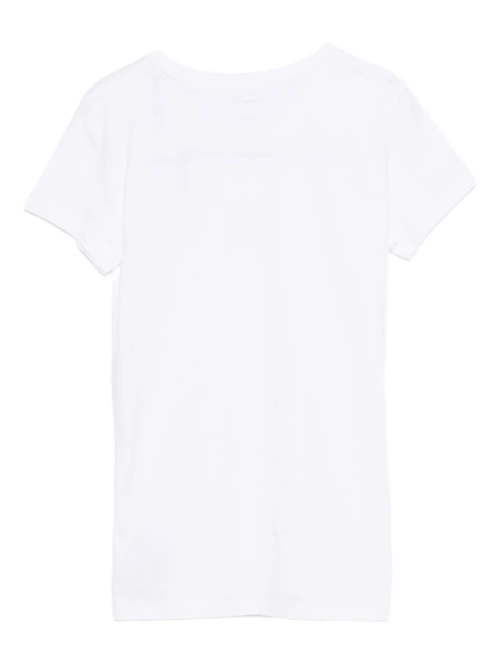 Calvin Klein Kids Katoenen top met logo Wit