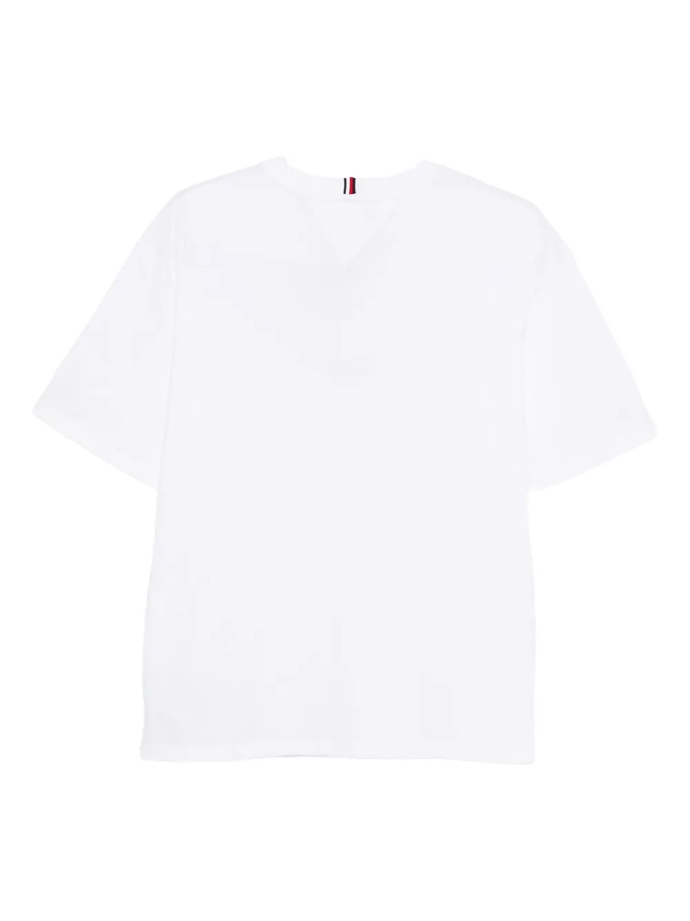Tommy Hilfiger Junior T-shirt met geborduurd logo Wit