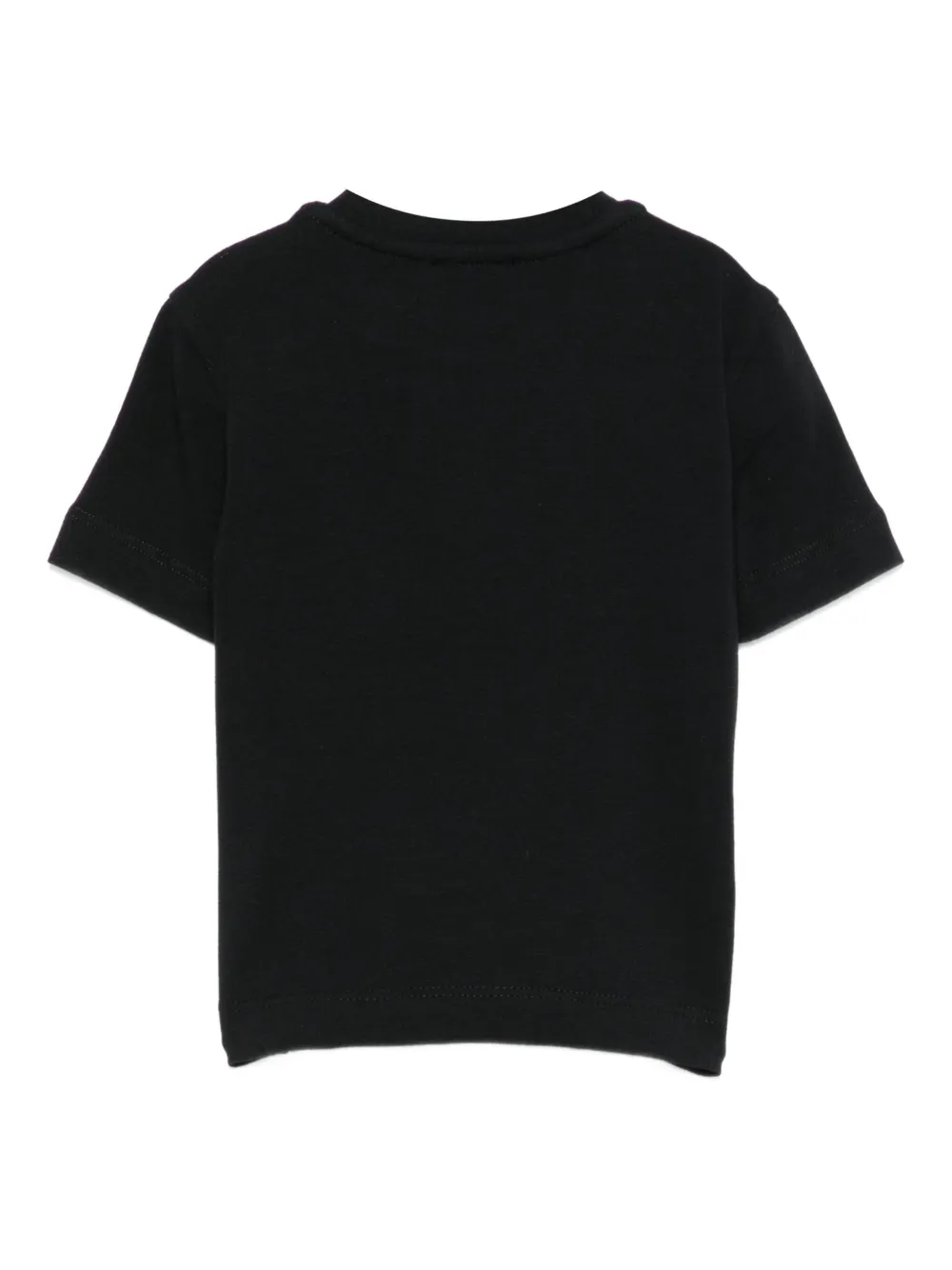 Elisabetta Franchi La Mia Bambina logo-print short-sleeved T-shirt Zwart