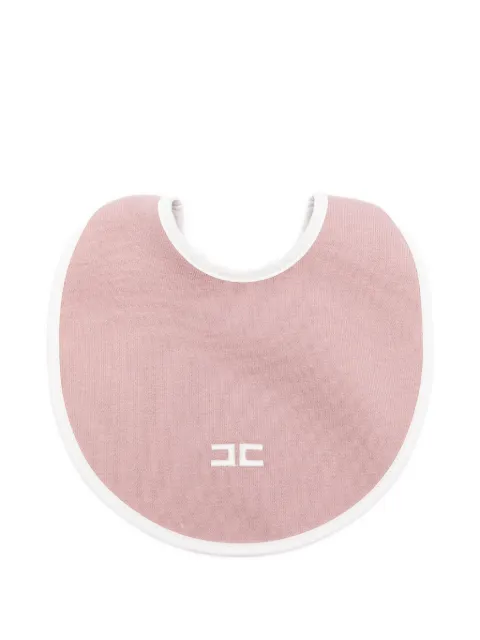 Elisabetta Franchi La Mia Bambina embroidered-logo bib