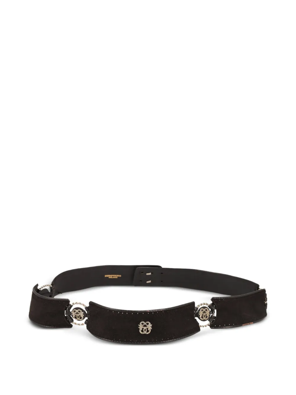 Pirovano Vintage suede belt