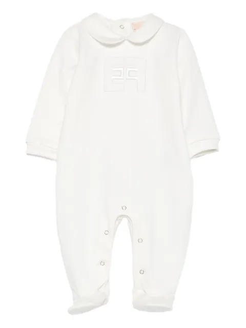 Elisabetta Franchi La Mia Bambina Peter Pan-collar bodysuit