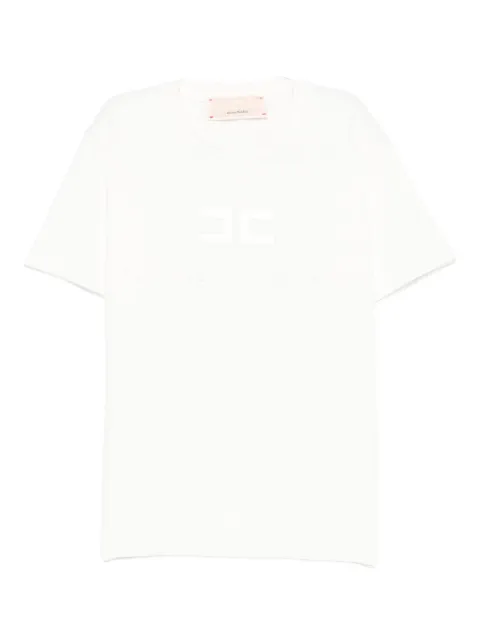 Elisabetta Franchi La Mia Bambina logo-embroidered T-shirt