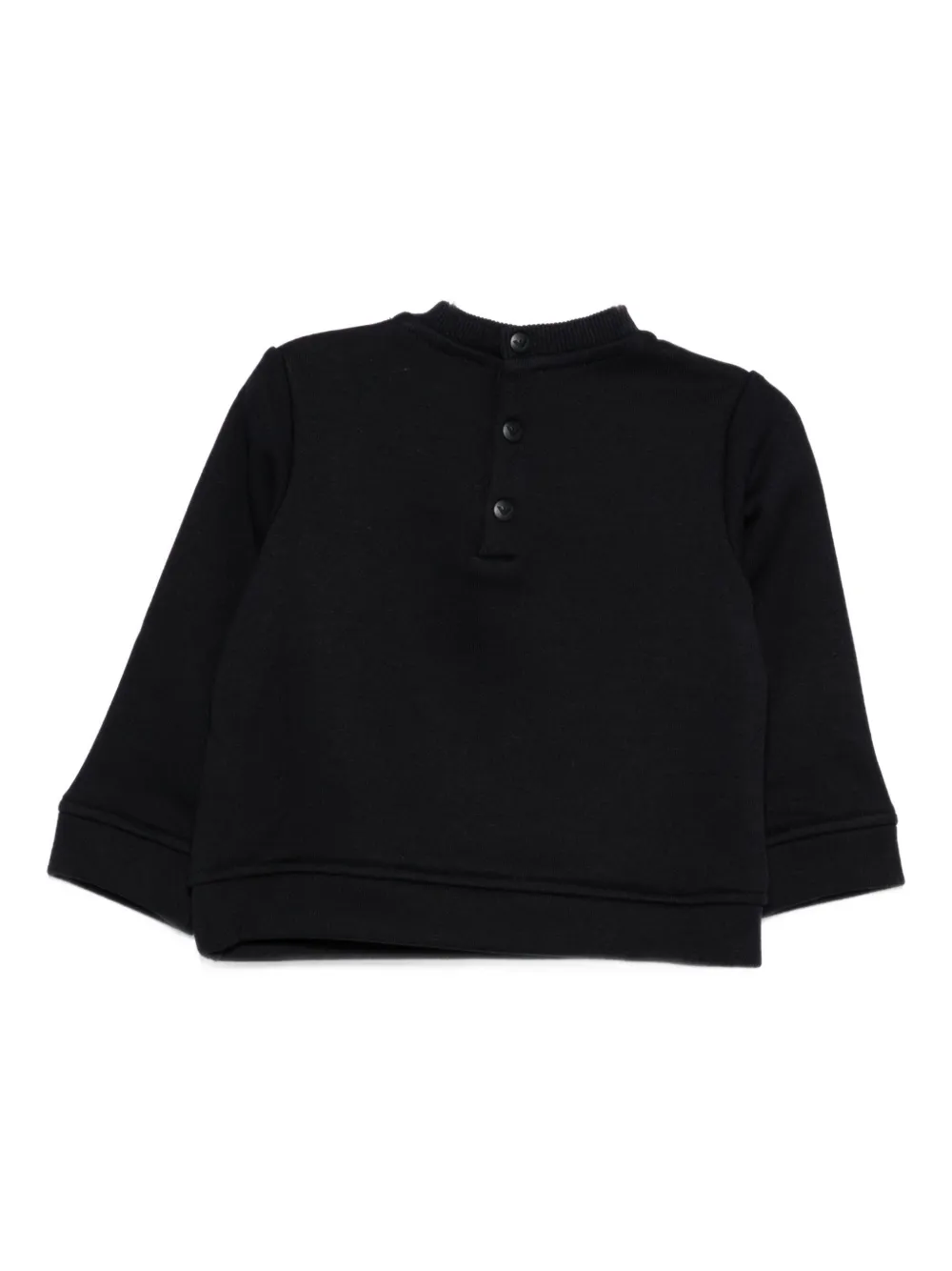 Emporio Armani Kids Sweater met logo van adelaar Blauw