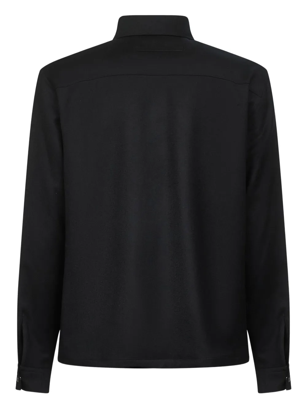 Zegna buttoned shirt Zwart