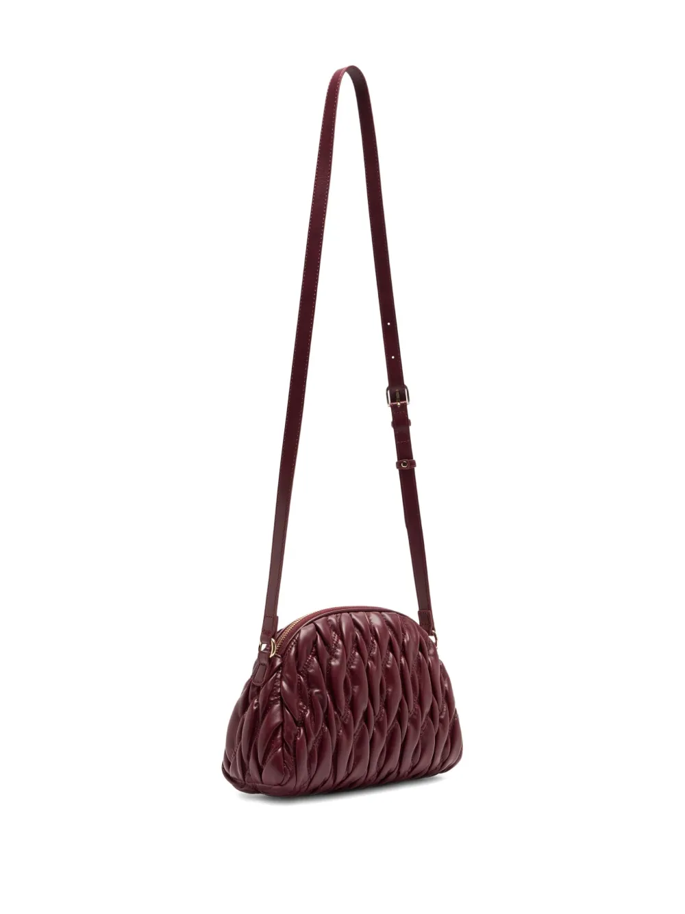 medium quilted cross body bag