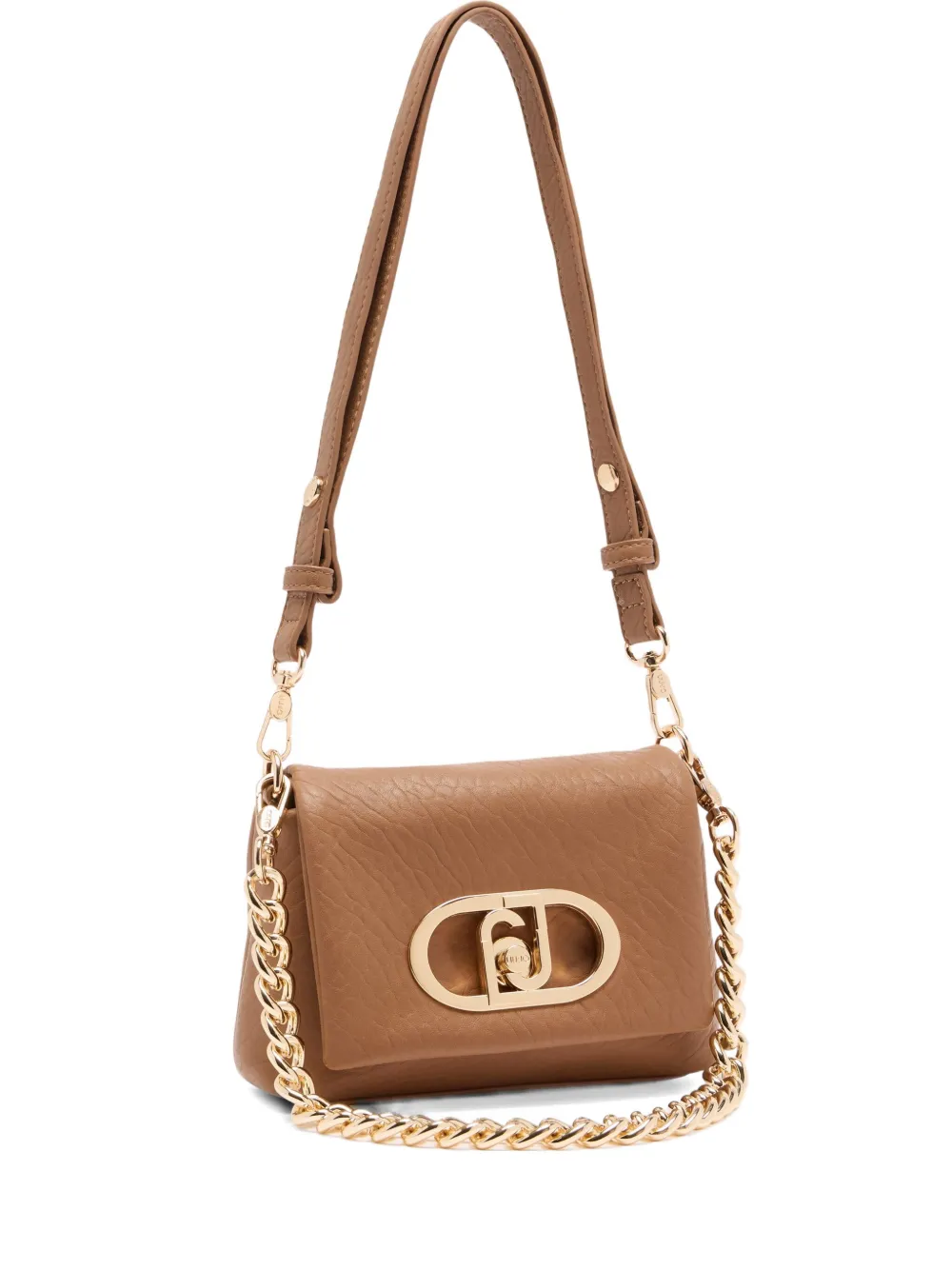 Liu •jo Small Lapuffy Bag In Brown