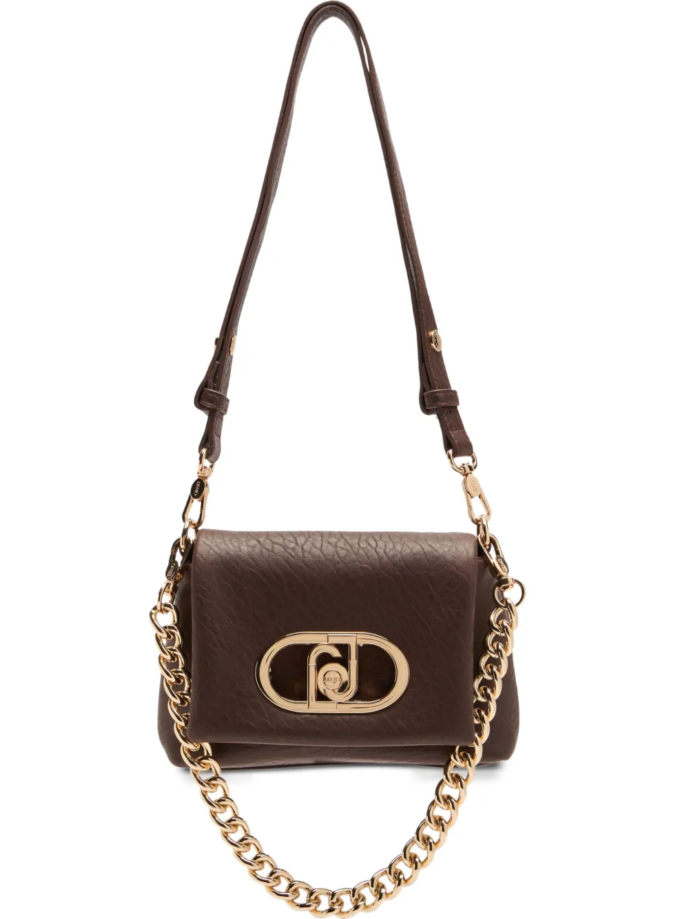 small LaPuffy logo-plaque chain-strap shoulder bag