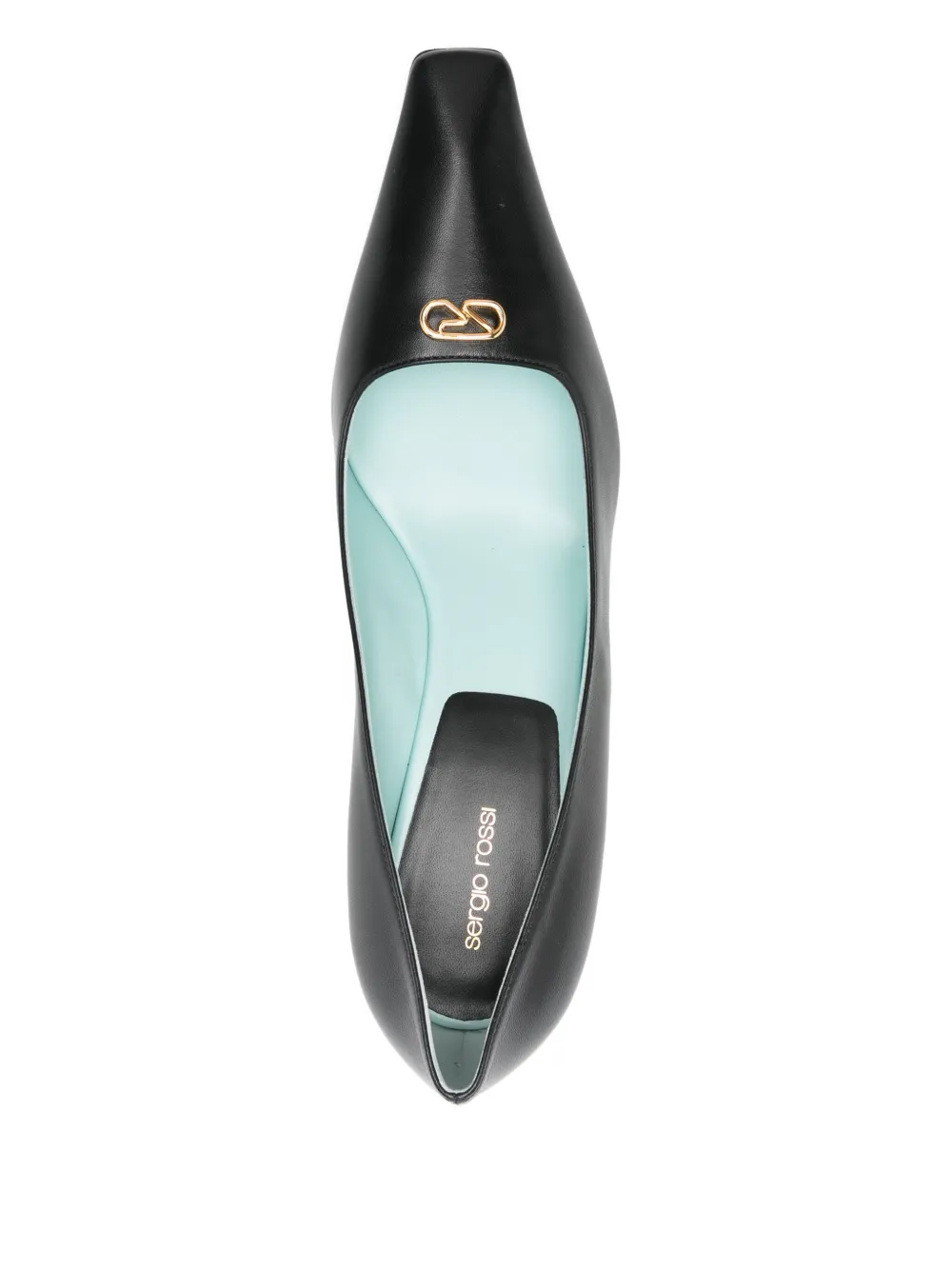 Sergio Rossi Chic Pointed Toe High Heel Pumps In Black