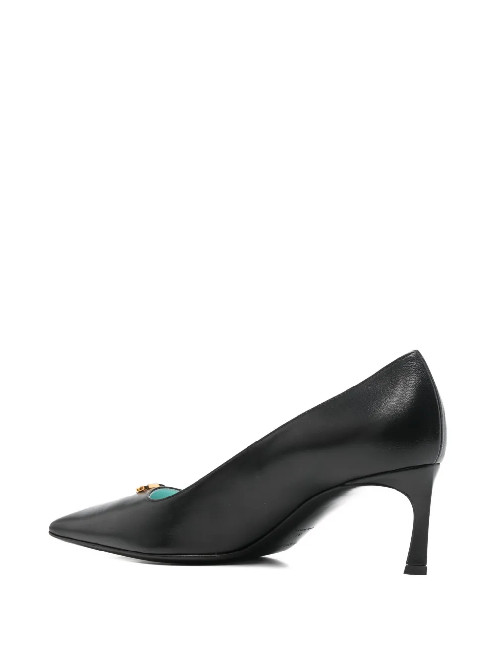 Sergio Rossi Chic Pointed Toe High Heel Pumps In Black