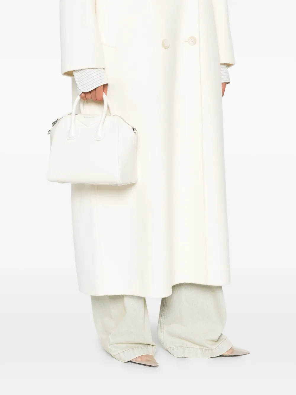 Givenchy Antigona leren shopper - Wit
