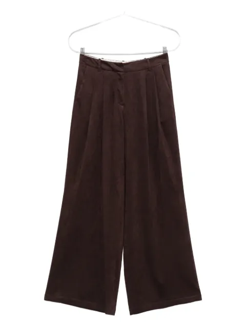 Alysi pleat-detailed trousers