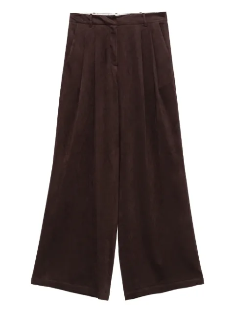 Alysi pleat-detailed trousers