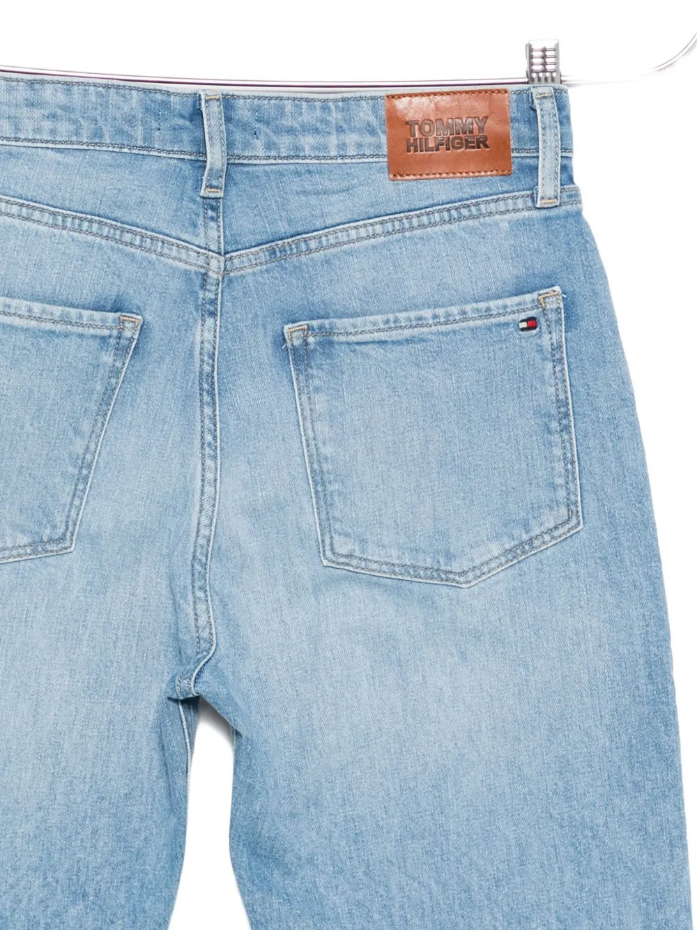 Tommy Hilfiger Junior Jeans met logopatch Blauw