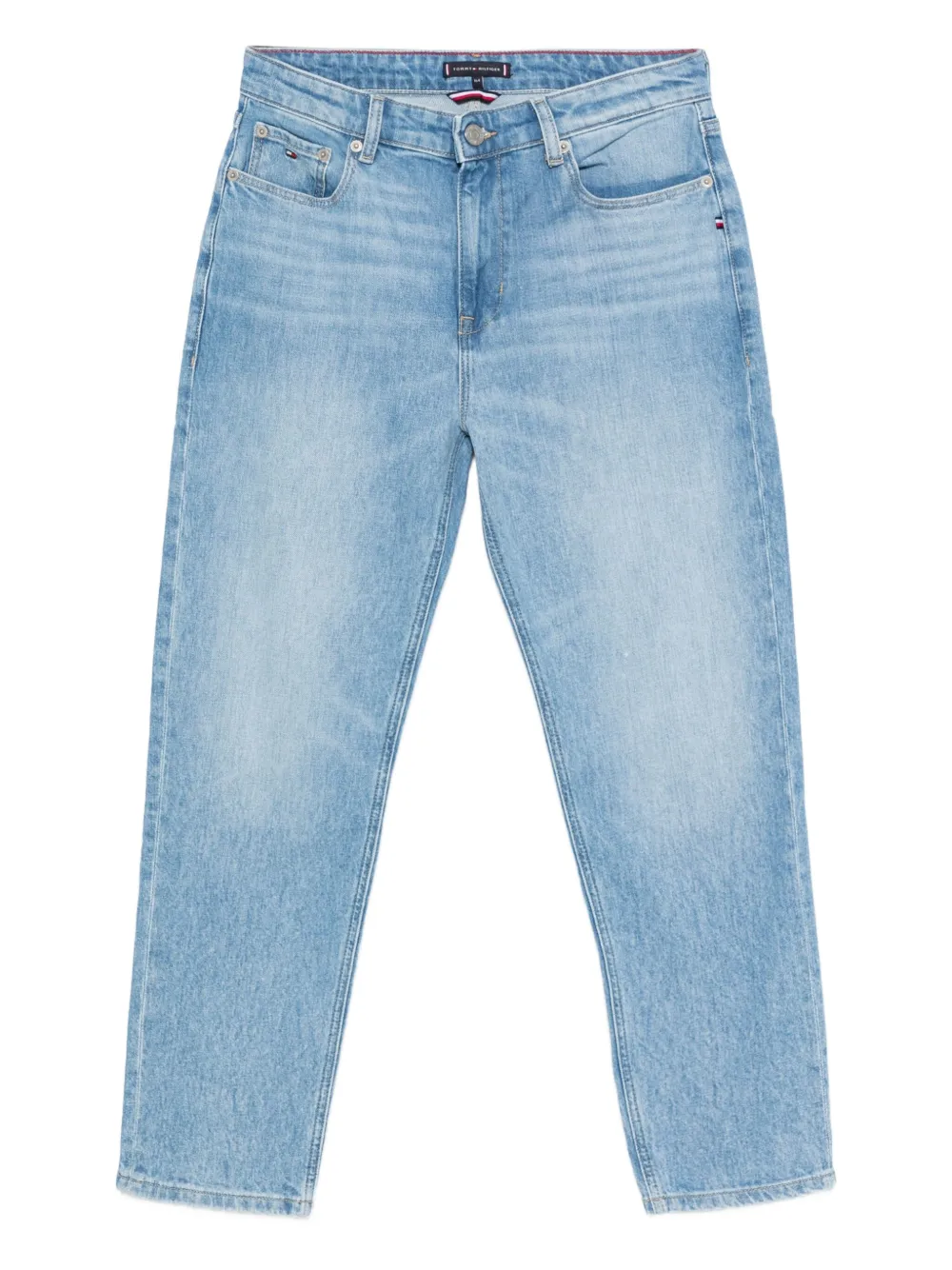 Tommy Hilfiger Junior logo-patch jeans | Blue | Image 1