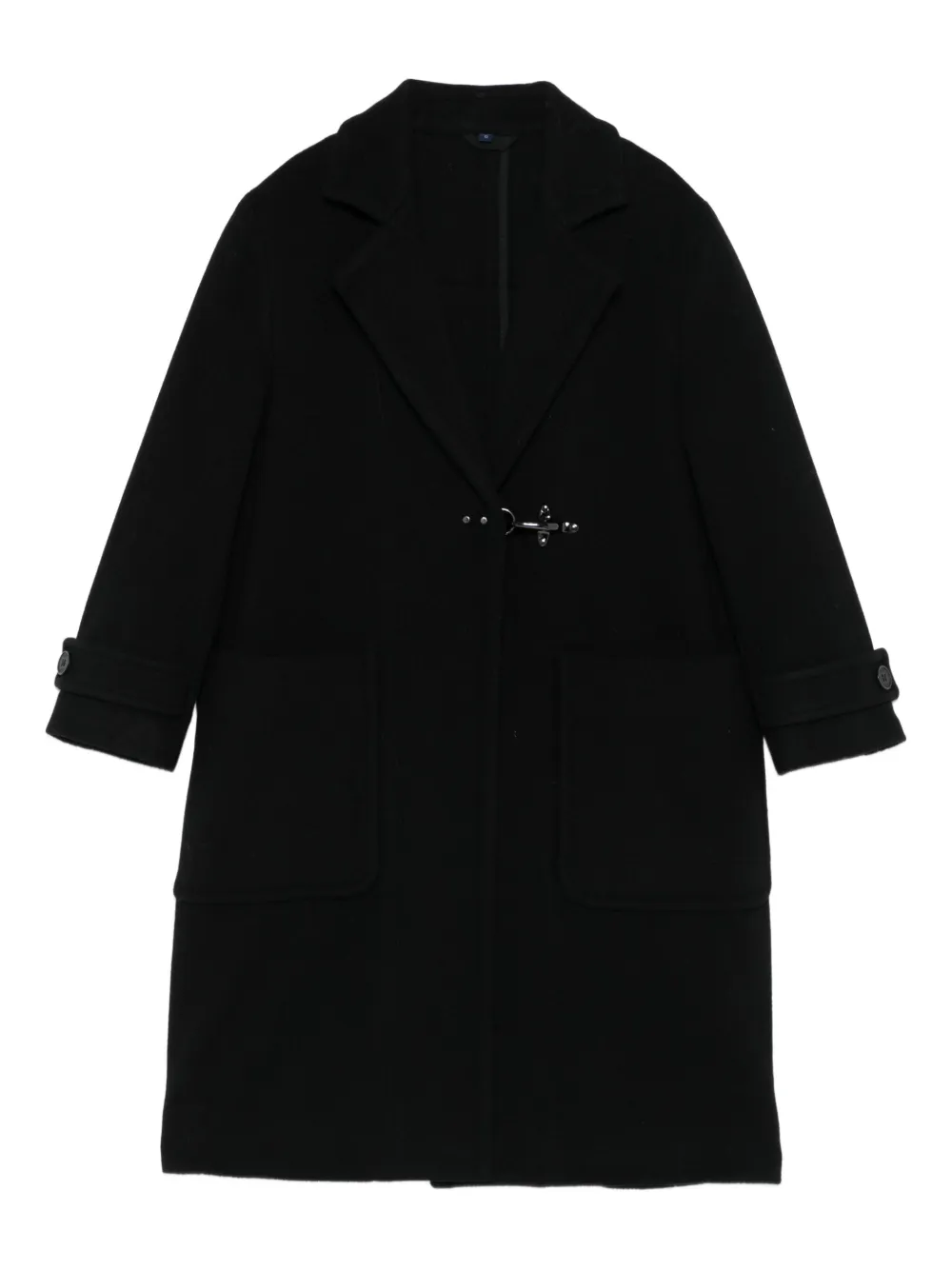 Fay Kids toggle-fastening coat Zwart